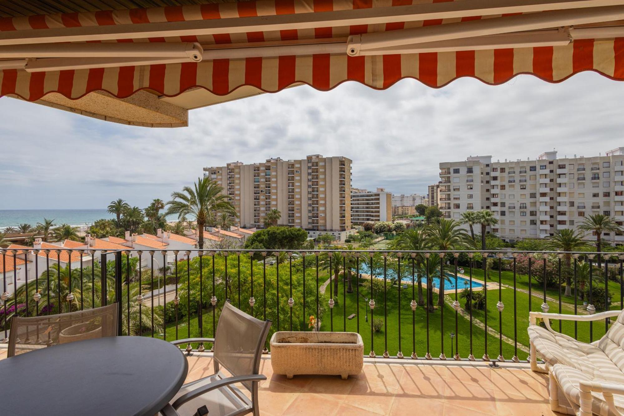 Apartamento Con Piscina Y Zonas Comunes Playa de Gandia Bagian luar foto