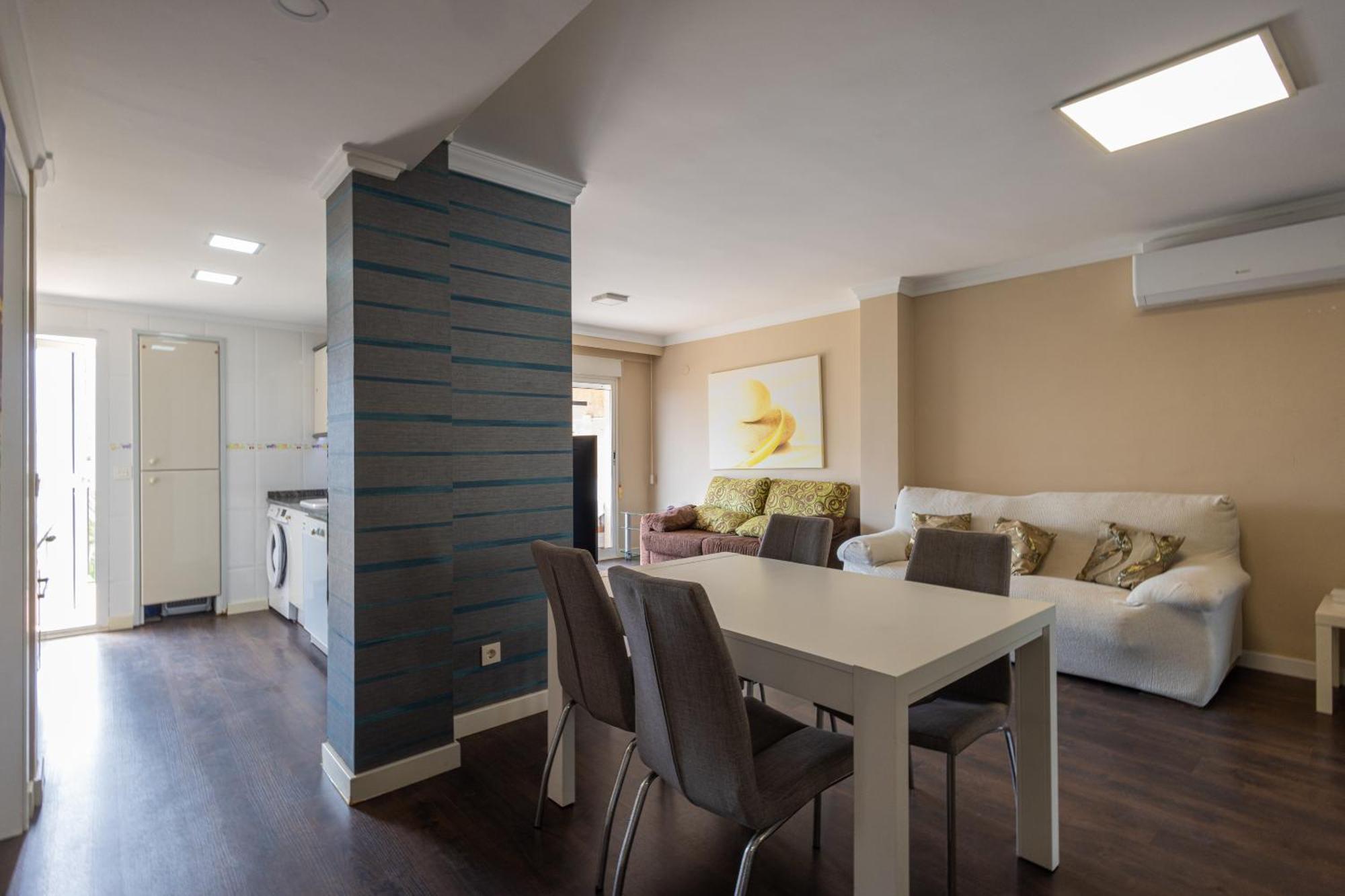 Apartamento Con Piscina Y Zonas Comunes Playa de Gandia Bagian luar foto